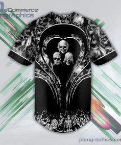 see no hear no speak no skull baseball jersey pl8679190 ELNqn