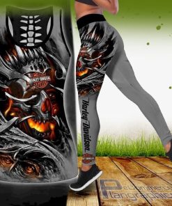 harley davidson motor lover tank top and legging 9HbMB
