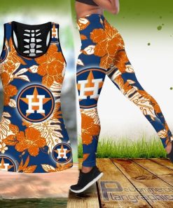 houston astros hawaiian tropical tank top and legging xUBI1