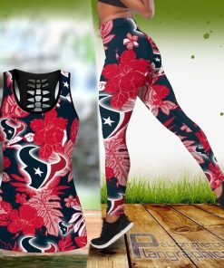 houston texans hawaiian tropical tank top and legging tdtIR
