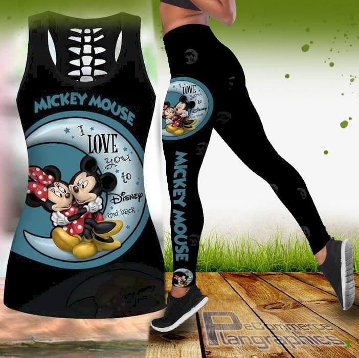 Mickey Mouse Walt Disney Tank Top And Leggings Set mickey mouse walt disney tank top and leggings set jEmkG