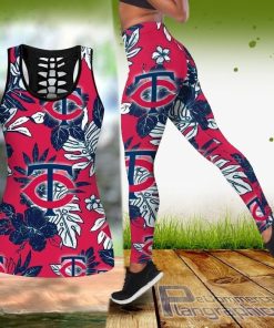 minnesota twins hawaiian tropical tank top and legging dbGiz