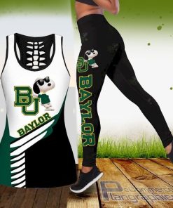 ncaa snoopy dog baylor bears tank top and legging XtF0V