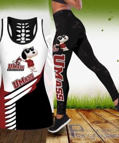ncaa snoopy dog minutemen tank top and legging Jb6Yr