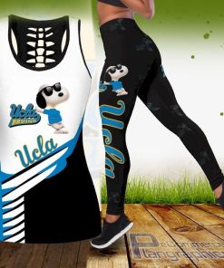 ncaa snoopy dog ucla bruins tank top and legging FaTKt