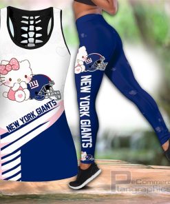 new york giants hello kitty hollow tanktop leggings set afD84