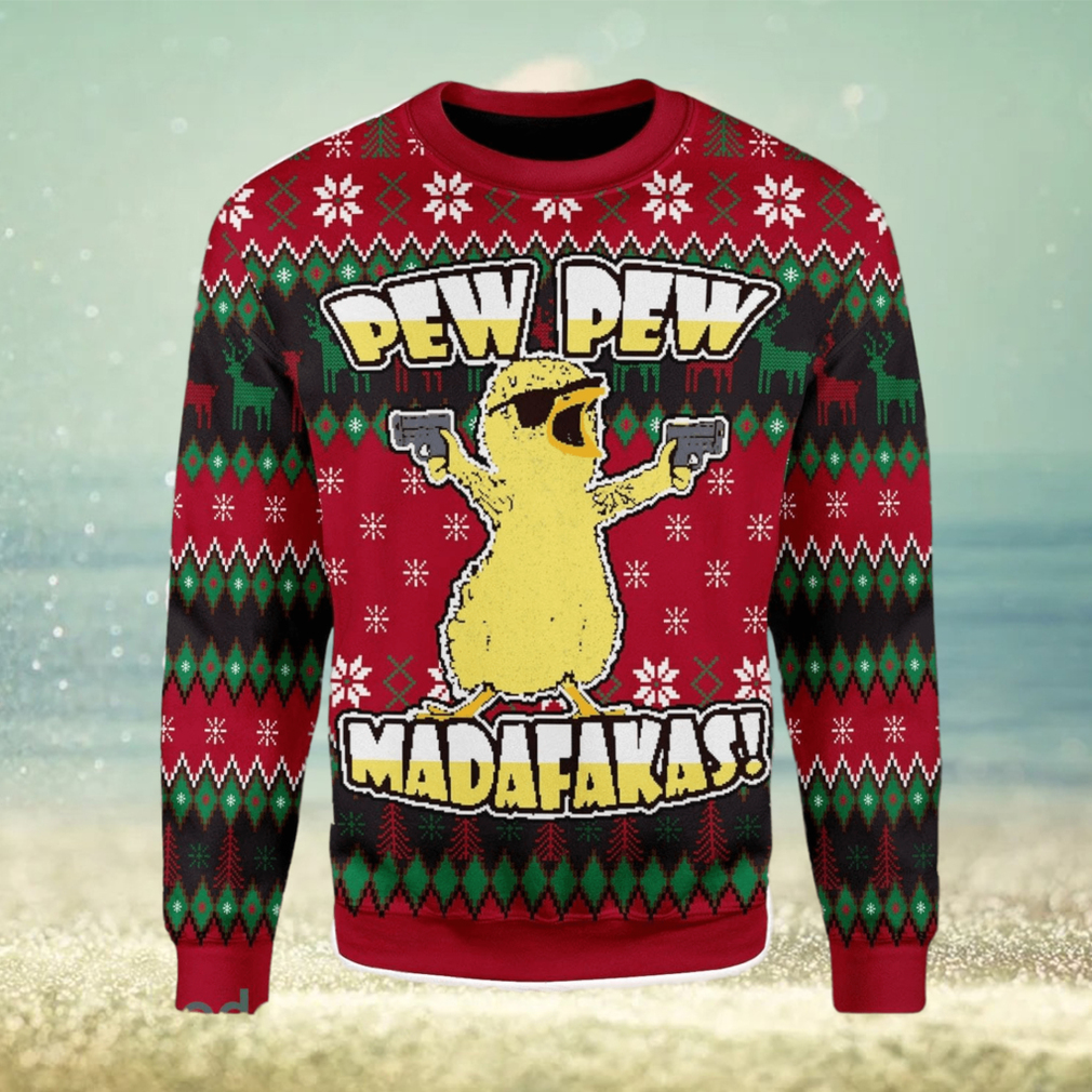 Chicken_Pew_Pew_Madafakas_Funny_Chicken_Gangster_Meme_Ugly_Christmas_Sweater_Xmas_Gift_Men_And_Women_Christmas_Sweater_1_ne2uvc