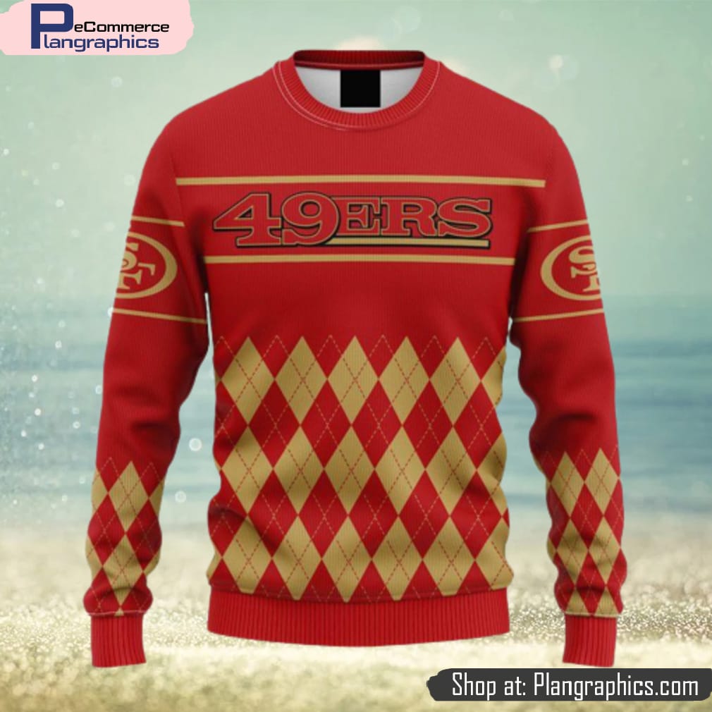 San Francisco 49ers NFL Limited Ugly Sweater Sweatshirt Design Gift Christmas