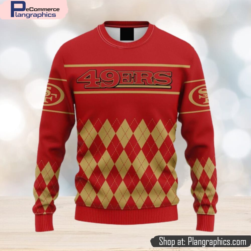 San Francisco 49ers NFL Limited Ugly Sweater Sweatshirt Design Gift Christmas
