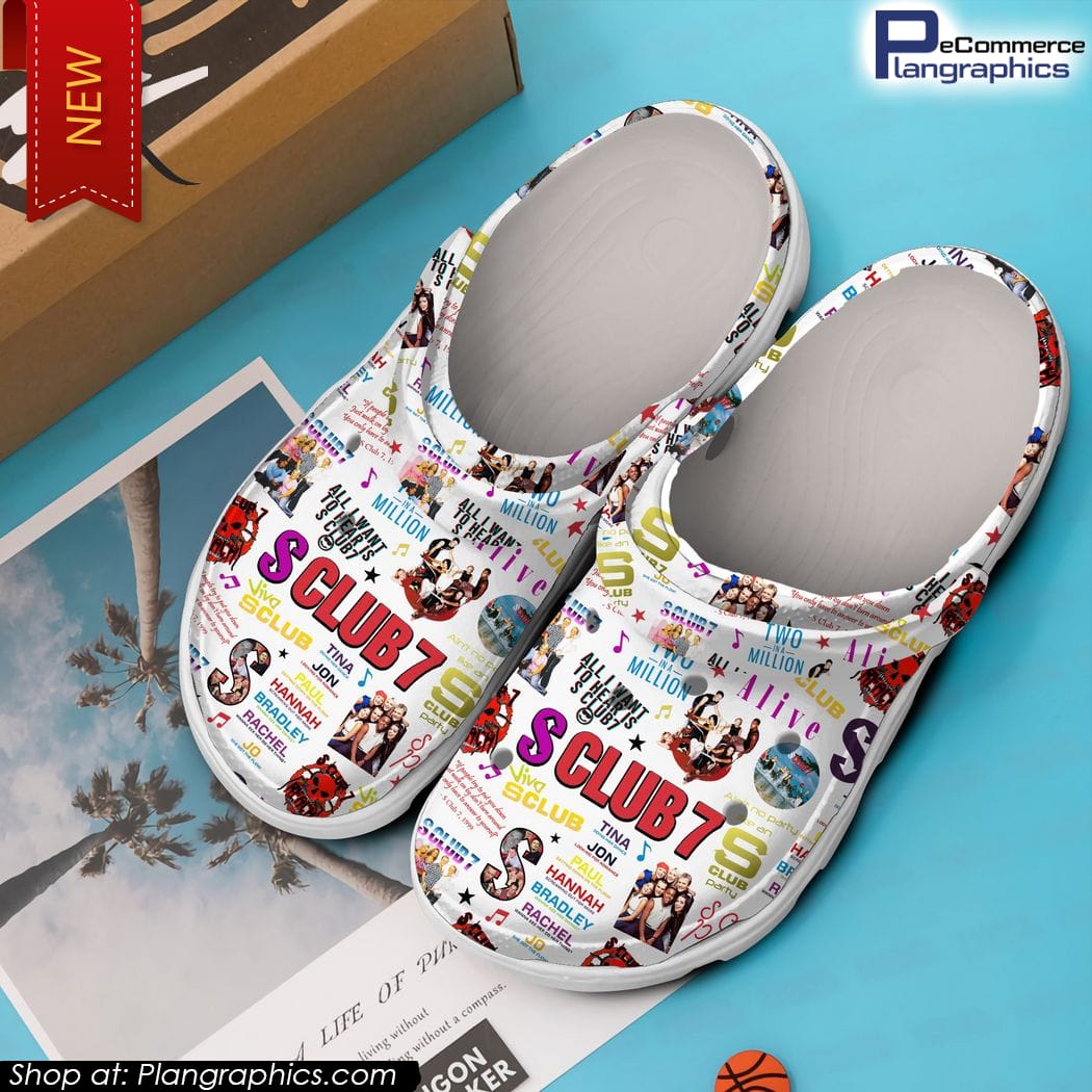 S Club7 Two In A Million All I Want To Hear Is S Club7 Crocs Shoes