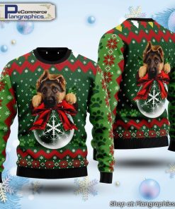 german-shepherd-ornament-ugly-christmas-sweater-1