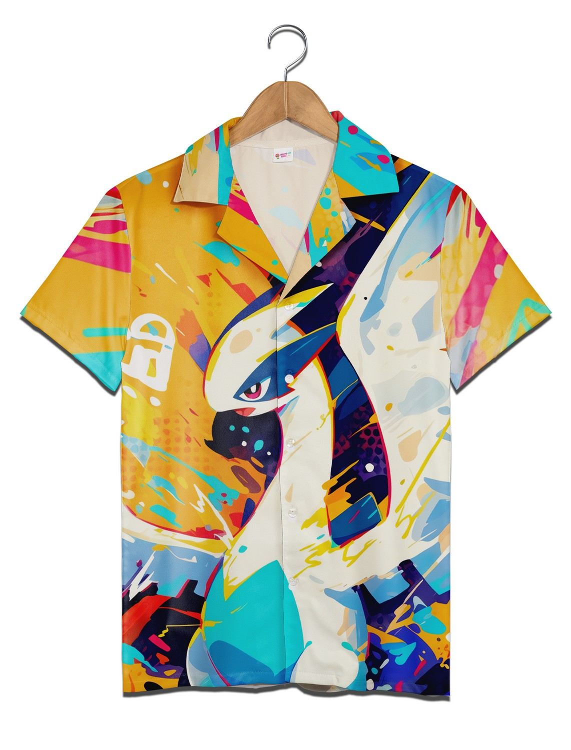 Pokemon Lugia Hawaiian Shirt Tropical Aloha Shirt for Men and Women Vintage Summer Beach Shirt Pokemon Lugia Hawaiian Shirt Tropical Aloha Shirt for Men and Women Vintage Summer Beach Shirt